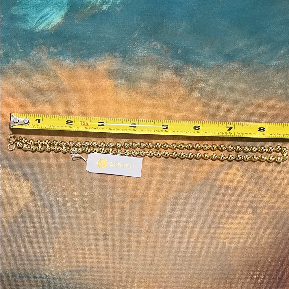 Gorjana Classic Gold Bead Necklace - Picture 15 of 17